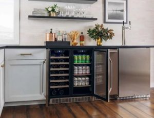 EdgeStar-CWB2886FD-30-inch-built-in-wine-and-beverage-cooler-with-French-Doors
