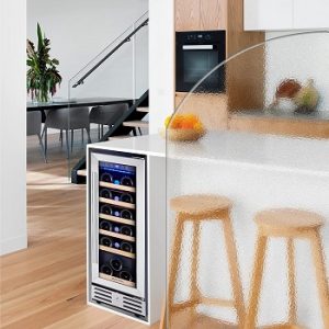 Example-of-a-12-inch-wide-under-counter-wine-cooler-in-a-condominium-top10winecoolers