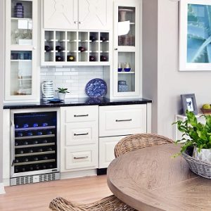 Example-of-an-under-counter-wine-cooler-in-a-dining-room-top10winecoolers