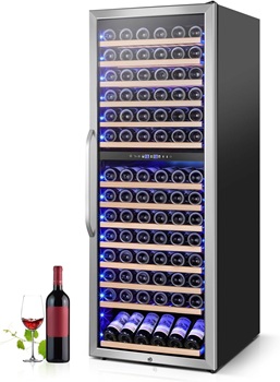 Velivi-24-inch-Wide-154-Bottles-Wine-Fridge